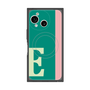 プレミアムスクエアケース with SnapMag［ オリジナル - initial color line - E green ］