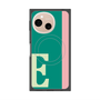 プレミアムスクエアケース with SnapMag［ オリジナル - initial color line - E green ］