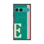 プレミアムスクエアケース with SnapMag［ オリジナル - initial color line - E green ］