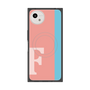 プレミアムスクエアケース with SnapMag［ オリジナル - initial color line - F pink ］