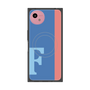 プレミアムスクエアケース with SnapMag［ オリジナル - initial color line - F blue ］