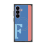 プレミアムスクエアケース with SnapMag［ オリジナル - initial color line - F blue ］