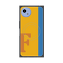 プレミアムスクエアケース with SnapMag［ オリジナル - initial color line - F orange ］