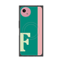 プレミアムスクエアケース with SnapMag［ オリジナル - initial color line - F green ］