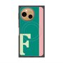 プレミアムスクエアケース with SnapMag［ オリジナル - initial color line - F green ］
