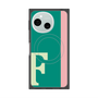 プレミアムスクエアケース with SnapMag［ オリジナル - initial color line - F green ］