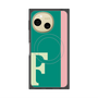 プレミアムスクエアケース with SnapMag［ オリジナル - initial color line - F green ］