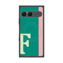 プレミアムスクエアケース with SnapMag［ オリジナル - initial color line - F green ］