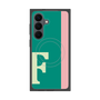 プレミアムスクエアケース with SnapMag［ オリジナル - initial color line - F green ］