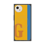 プレミアムスクエアケース with SnapMag［ オリジナル - initial color line - G orange ］