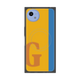 プレミアムスクエアケース with SnapMag［ オリジナル - initial color line - G orange ］