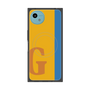 プレミアムスクエアケース with SnapMag［ オリジナル - initial color line - G orange ］