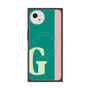 プレミアムスクエアケース with SnapMag［ オリジナル - initial color line - G green ］