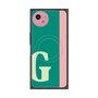 プレミアムスクエアケース with SnapMag［ オリジナル - initial color line - G green ］