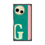 プレミアムスクエアケース with SnapMag［ オリジナル - initial color line - G green ］