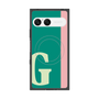 プレミアムスクエアケース with SnapMag［ オリジナル - initial color line - G green ］