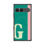 プレミアムスクエアケース with SnapMag［ オリジナル - initial color line - G green ］