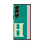 プレミアムスクエアケース with SnapMag［ オリジナル - initial color line - H green ］