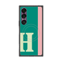 プレミアムスクエアケース with SnapMag［ オリジナル - initial color line - H green ］