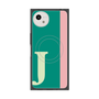 プレミアムスクエアケース with SnapMag［ オリジナル - initial color line - J green ］