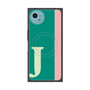 プレミアムスクエアケース with SnapMag［ オリジナル - initial color line - J green ］