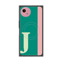 プレミアムスクエアケース with SnapMag［ オリジナル - initial color line - J green ］