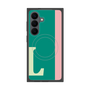 プレミアムスクエアケース with SnapMag［ オリジナル - initial color line - L green ］