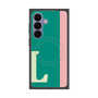 プレミアムスクエアケース with SnapMag［ オリジナル - initial color line - L green ］