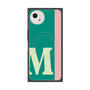 プレミアムスクエアケース with SnapMag［ オリジナル - initial color line - M green ］