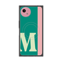 プレミアムスクエアケース with SnapMag［ オリジナル - initial color line - M green ］