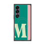 プレミアムスクエアケース with SnapMag［ オリジナル - initial color line - M green ］
