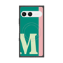 プレミアムスクエアケース with SnapMag［ オリジナル - initial color line - M green ］