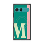 プレミアムスクエアケース with SnapMag［ オリジナル - initial color line - M green ］