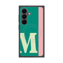 プレミアムスクエアケース with SnapMag［ オリジナル - initial color line - M green ］