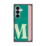 プレミアムスクエアケース with SnapMag［ オリジナル - initial color line - M green ］