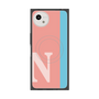 プレミアムスクエアケース with SnapMag［ オリジナル - initial color line - N pink ］