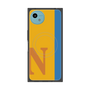 プレミアムスクエアケース with SnapMag［ オリジナル - initial color line - N orange ］