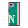 プレミアムスクエアケース with SnapMag［ オリジナル - initial color line - N green ］