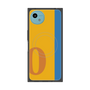 プレミアムスクエアケース with SnapMag［ オリジナル - initial color line - O orange ］