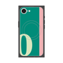 プレミアムスクエアケース with SnapMag［ オリジナル - initial color line - O green ］