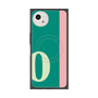 プレミアムスクエアケース with SnapMag［ オリジナル - initial color line - O green ］