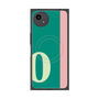 プレミアムスクエアケース with SnapMag［ オリジナル - initial color line - O green ］