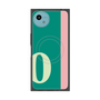 プレミアムスクエアケース with SnapMag［ オリジナル - initial color line - O green ］