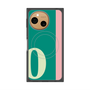 プレミアムスクエアケース with SnapMag［ オリジナル - initial color line - O green ］