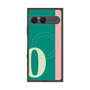 プレミアムスクエアケース with SnapMag［ オリジナル - initial color line - O green ］