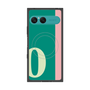 プレミアムスクエアケース with SnapMag［ オリジナル - initial color line - O green ］