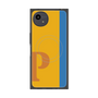 プレミアムスクエアケース with SnapMag［ オリジナル - initial color line - P orange ］