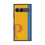 プレミアムスクエアケース with SnapMag［ オリジナル - initial color line - P orange ］