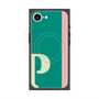 プレミアムスクエアケース with SnapMag［ オリジナル - initial color line - P green ］