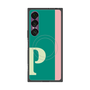 プレミアムスクエアケース with SnapMag［ オリジナル - initial color line - P green ］